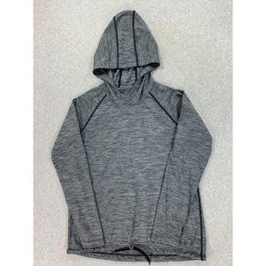 Under Armour Heat Gear Loose Fit Hoodie‎ Shirt (Women's Small) Gray